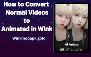 Animated in wink image