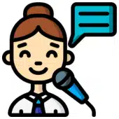 Voice-over Explainer icon  