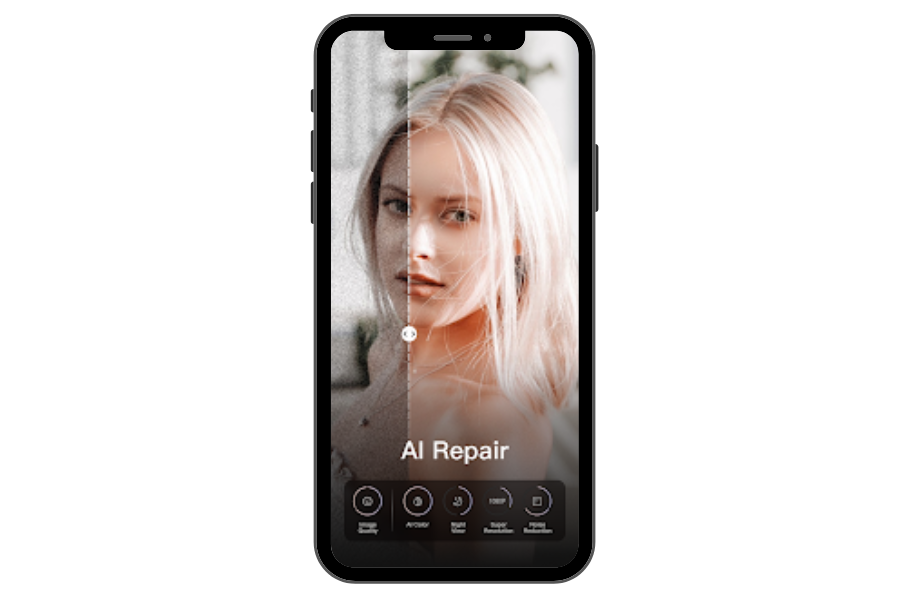Ai repair feature of wink mod apk 