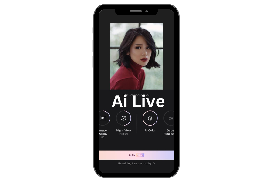 Ai  live feature of wink mod apk 