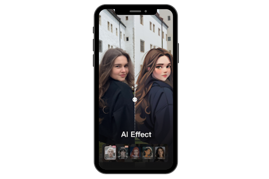 AI-Powered Stabilization feature of wink mod apk 