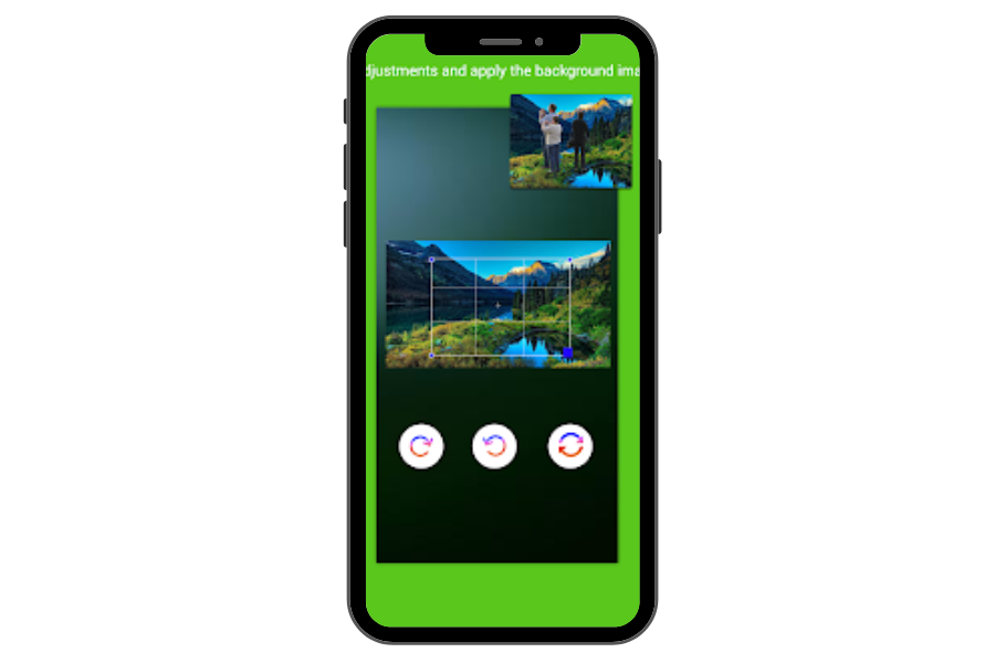 Green Screen Effects feature of wink mod apk 