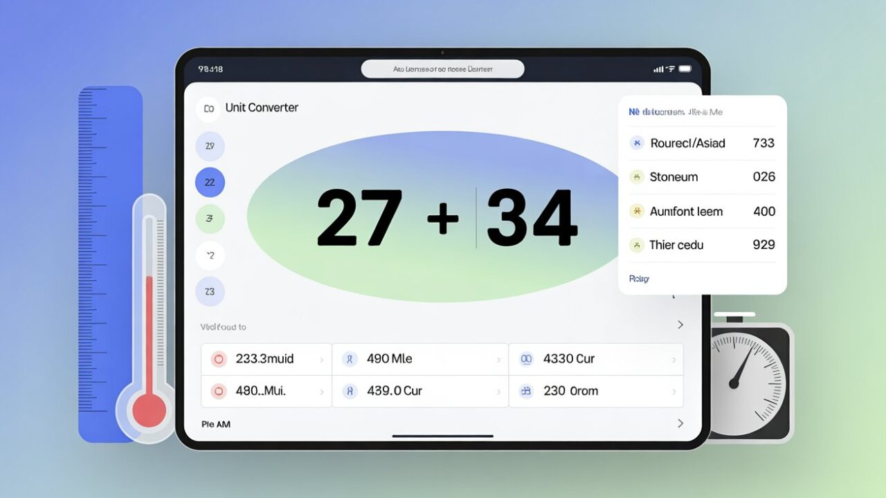 Unit Converter Tool | Convert Measurements Accurately